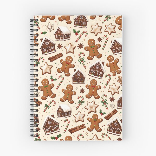 Item preview, Cozy Christmas Gingerbread Cookies Seamless Pattern designed and sold by wallpapersarts.