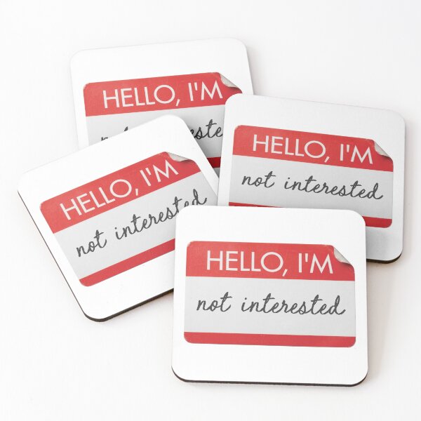 Item preview,  Hello, I'm Not Interested designed and sold by The Common Tee.