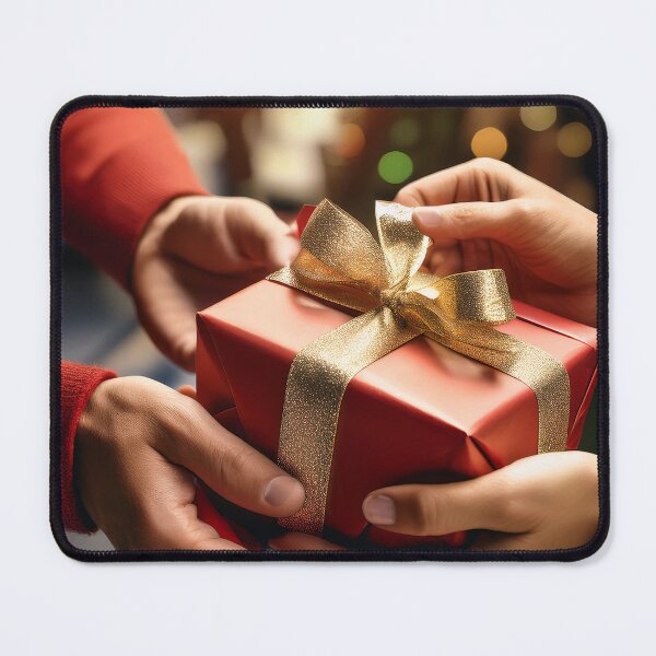 Item preview, Someone gives a wrapped gift to another person designed and sold by homydesign.
