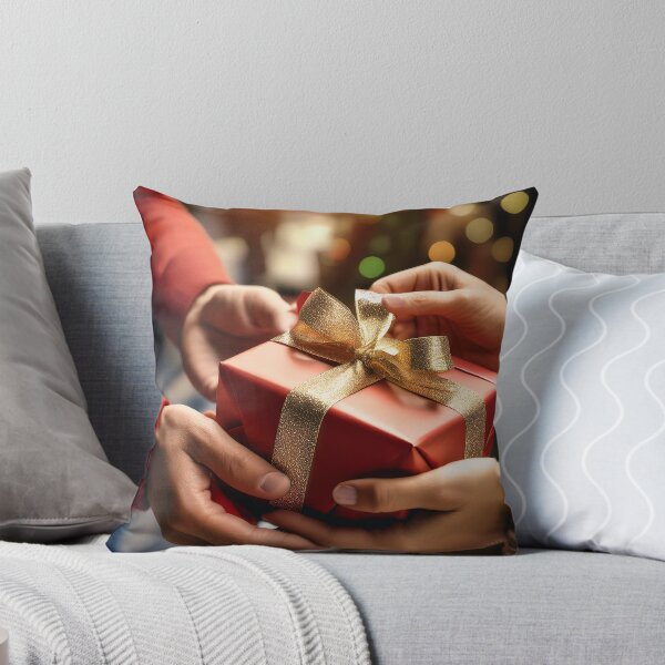 Item preview, Someone gives a wrapped gift to another person designed and sold by homydesign.