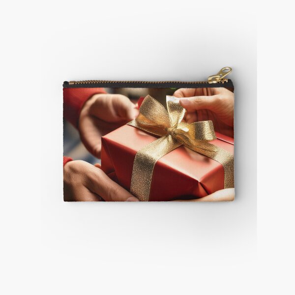 Item preview, Someone gives a wrapped gift to another person designed and sold by homydesign.