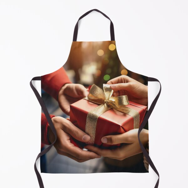 Aperçu de l'œuvre Quelqu'un offre un cadeau emballé à une autre personne créée et vendue par homydesign.