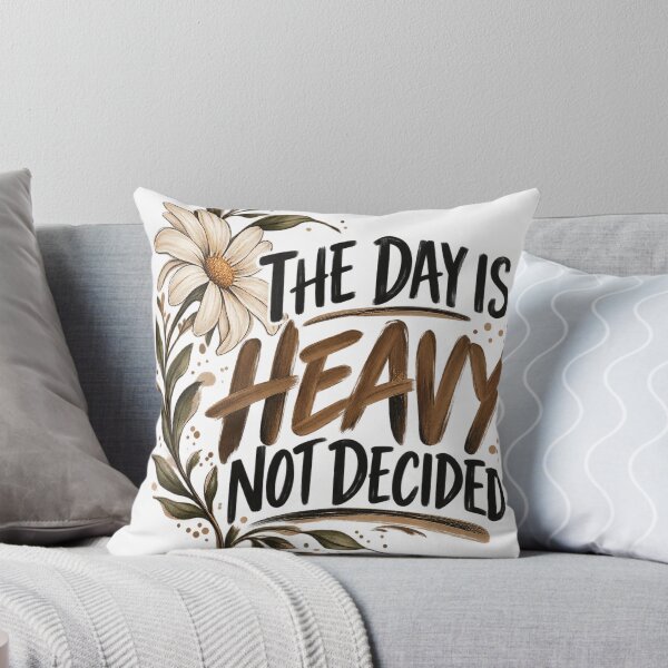Item preview, The Day Is Heavy Not Decided Floral designed and sold by Good Still.