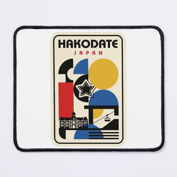 Item preview, Retro Hakodate Bauhaus Geometric Skyline designed and sold by k3rstman1.