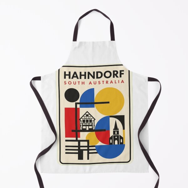 Item preview, Retro Hahndorf Bauhaus Geometric Skyline designed and sold by k3rstman1.