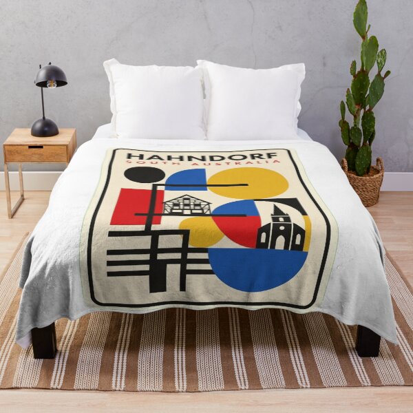 Item preview, Retro Hahndorf Bauhaus Geometric Skyline designed and sold by k3rstman1.
