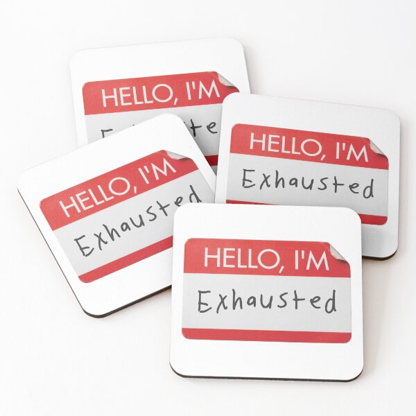 Item preview, Hello, I'm Exhausted designed and sold by The Common Tee.