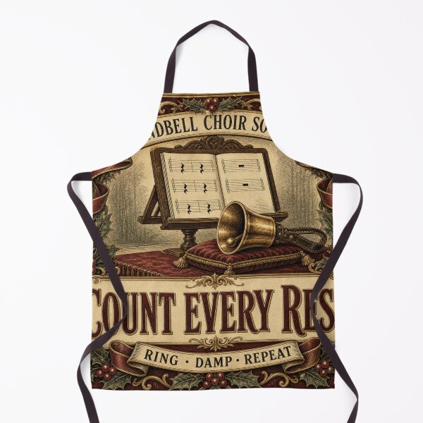 Item preview, Count Every Rest Handbell Music Score Victorian Emblem designed and sold by BoosterShop.