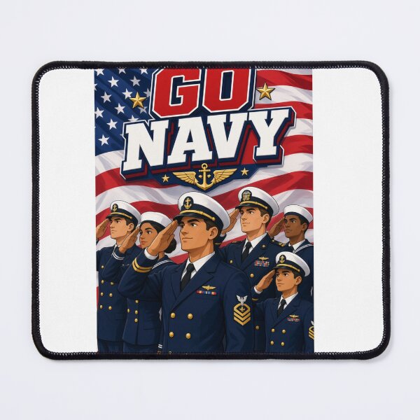 Item preview, Go Navy designed and sold by That Great Tshirt Store.