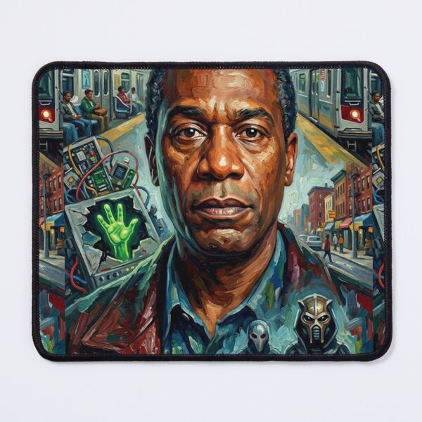 Item preview, The Brother from Another Planet Sci-Fi Fine Art Tribute designed and sold by Art's Diner.