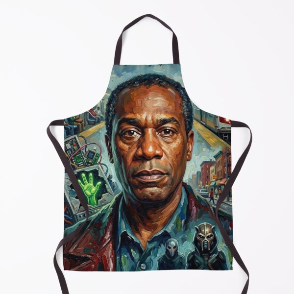 Item preview, The Brother from Another Planet Sci-Fi Fine Art Tribute designed and sold by Art's Diner.