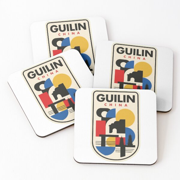Item preview, Retro Guilin Bauhaus Geometric Skyline designed and sold by k3rstman1.