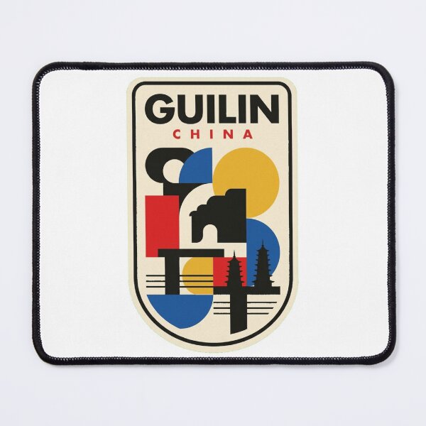 Item preview, Retro Guilin Bauhaus Geometric Skyline designed and sold by k3rstman1.