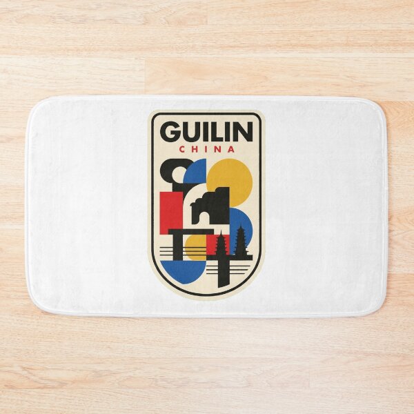 Item preview, Retro Guilin Bauhaus Geometric Skyline designed and sold by k3rstman1.