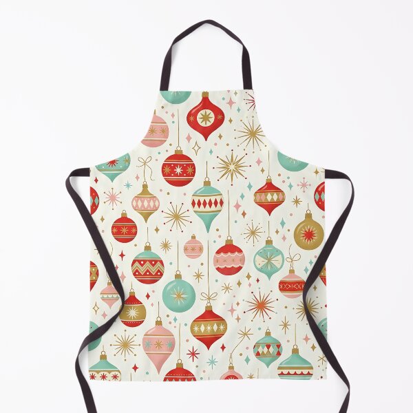 Aperçu de l'œuvre Retro Mid Century Modern Christmas Pattern créée et vendue par wallpapersarts.