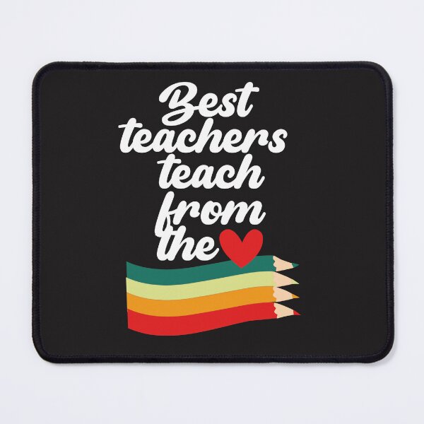 Item preview, Best Teachers Teach From The Heart Retro School designed and sold by Qoyllur.