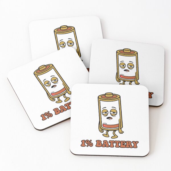 Item preview, Social Battery Drained 1% designed and sold by jrzvibe.