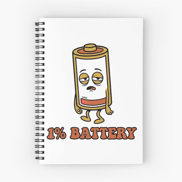 Item preview, Social Battery Drained 1% designed and sold by jrzvibe.