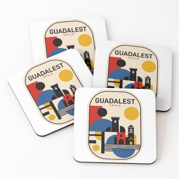 Item preview, Retro Guadalest Bauhaus Geometric Skyline designed and sold by k3rstman1.