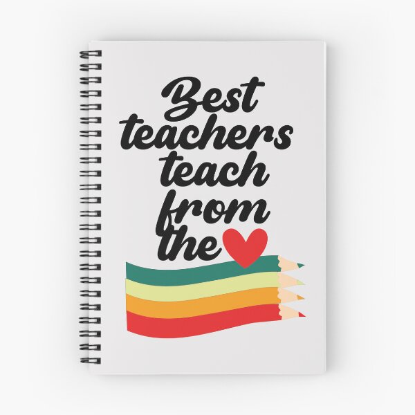 Item preview, Best Teachers Teach From The Heart Retro School designed and sold by Qoyllur.