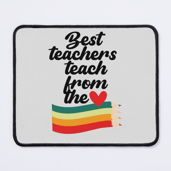 Item preview, Best Teachers Teach From The Heart Retro School designed and sold by Qoyllur.