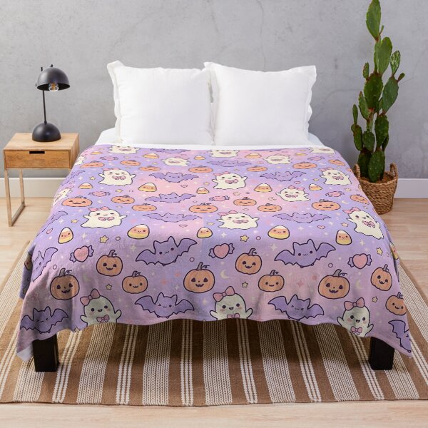 Item preview, Cute Pastel Goth Ghosts Halloween Pattern designed and sold by wallpapersarts.