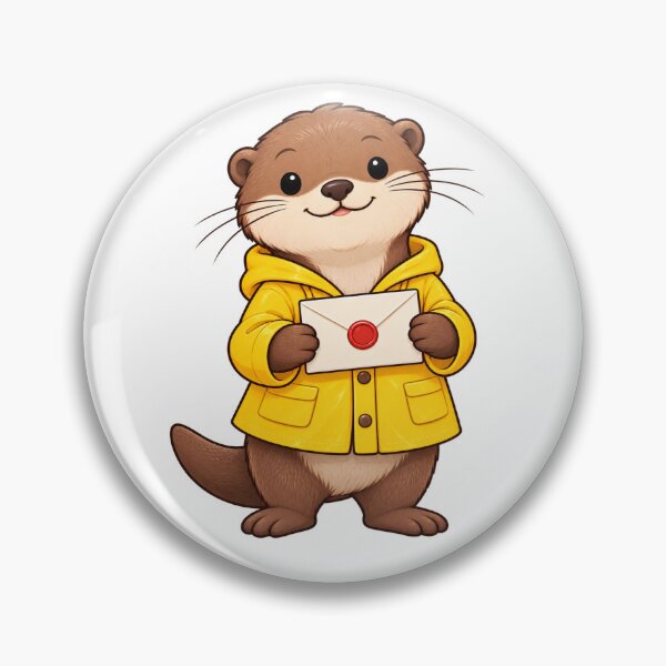 Item preview, Crescent City Mail Delivery Otter  designed and sold by Hillco & Honey.