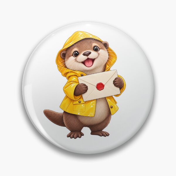 Item preview, Crescent City Mail Otter designed and sold by Hillco & Honey.