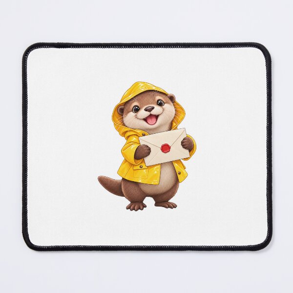 Item preview, Crescent City Mail Otter designed and sold by Hillco & Honey.