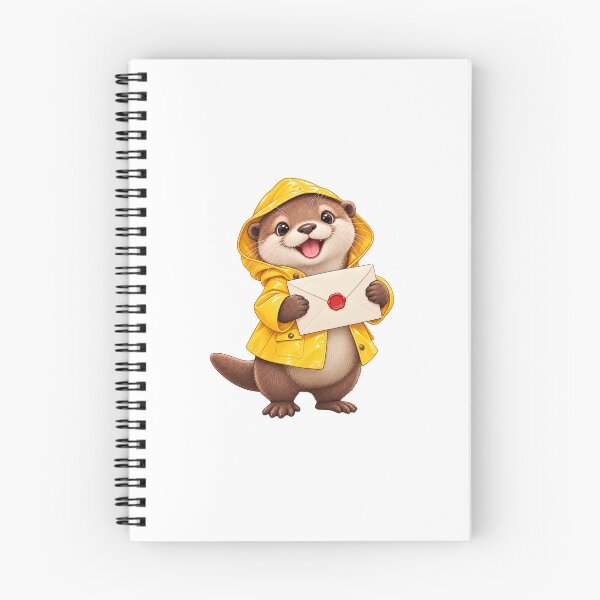 Item preview, Crescent City Mail Otter designed and sold by Hillco & Honey.
