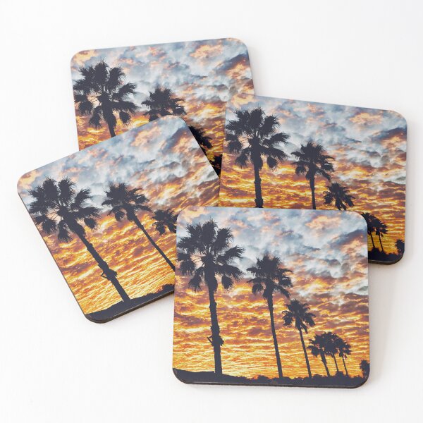 Item preview, Sunset Palms designed and sold by ROSENDE ART HOUSE.