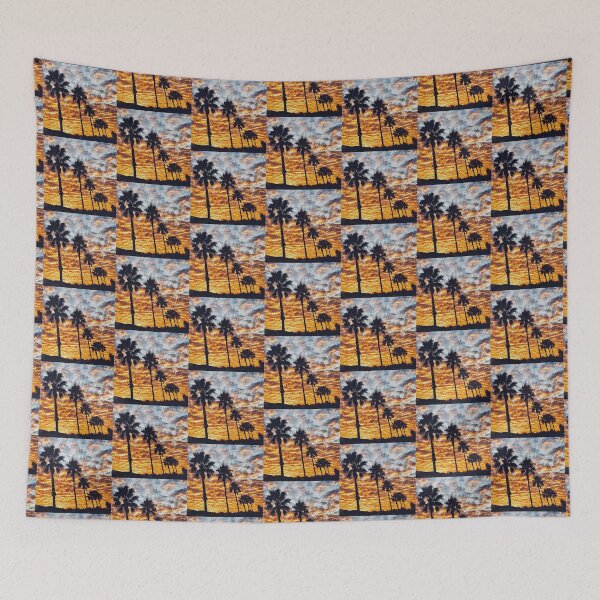 Item preview, Sunset Palms designed and sold by ROSENDE ART HOUSE.