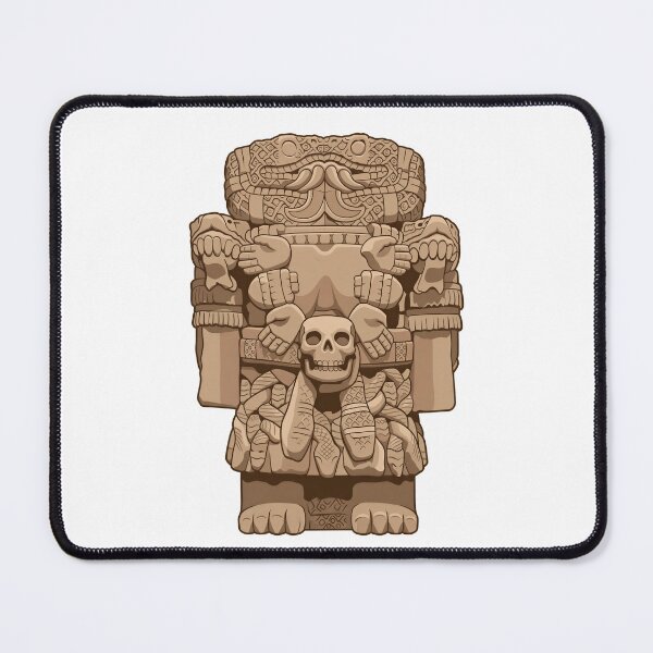 Item preview, Coatlicue, the Mexica (Aztec) Earth Mother Goddess designed and sold by ArteTeoma.