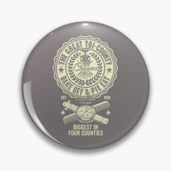 Item preview, Great Tri-County Bake Off Pie Eat Vintage Badge-31 designed and sold by MichaelStol.