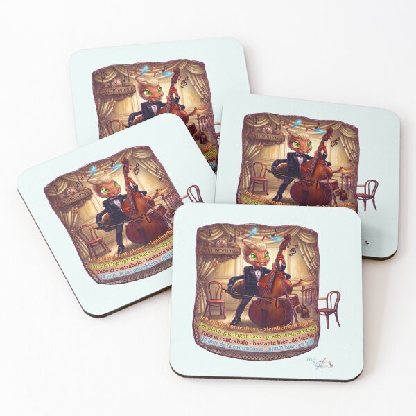 Item preview, Ant MALÚ by HERMIE: Double Bass Jazz Band Music Pop Art designed and sold by HERMIE-design.