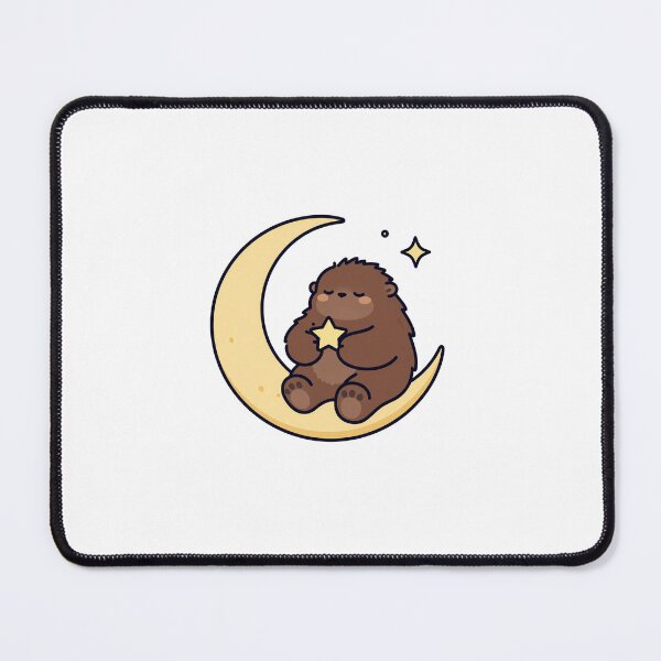 Item preview, Sasquatch Dreamwalker – Cute Celestial Bigfoot Art designed and sold by MaxLevelTailor.