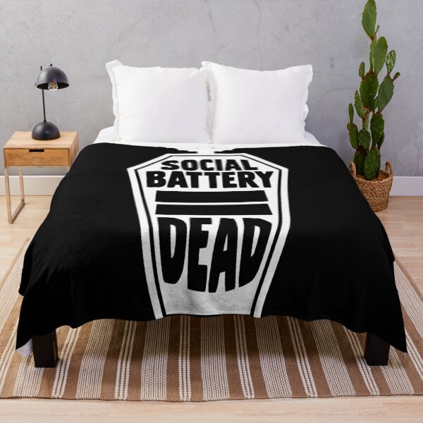 Item preview, Social Battery Dead Coffin designed and sold by WitchingHourJP.