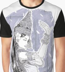 Cambodian Apsara art Graphic T-Shirt