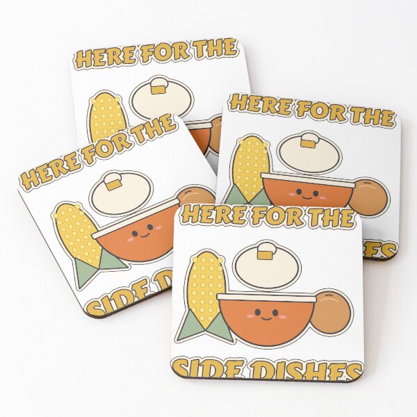 Item preview, Here For The Side Dishes Funny Thanksgiving designed and sold by WildEmberGoods.