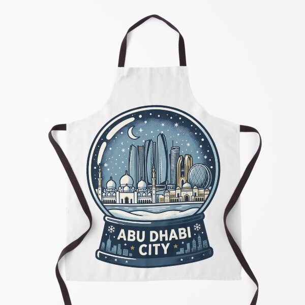 Item preview, Vintage Abu Dhabi Snow Globe Travel Badge designed and sold by k3rstman1.