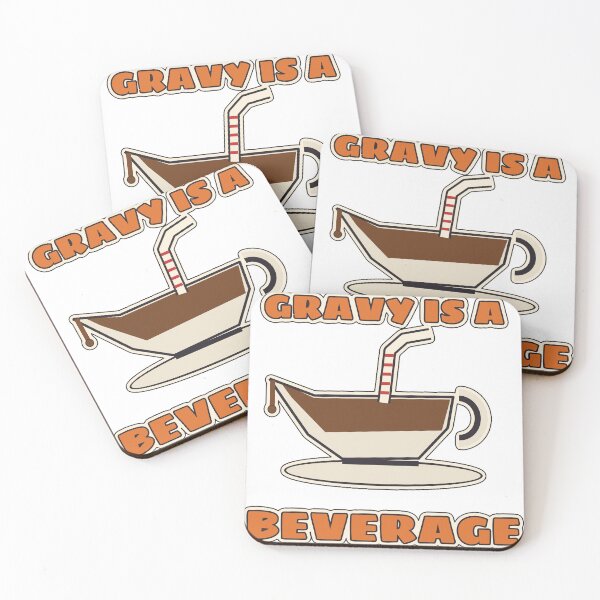 Item preview, Gravy Is A Beverage Funny Thanksgiving Retro designed and sold by WildEmberGoods.