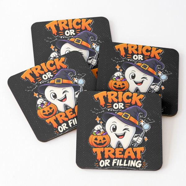 Item preview, Cute Halloween Tooth Trick or Treat Design designed and sold by COOL CAP.