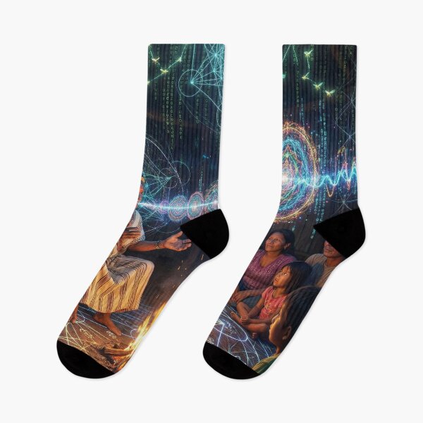 Item preview, Ancestral Wisdom · Shamanic Journey | Sacred Visionary Psychedelia designed and sold by RoninGangStudio.