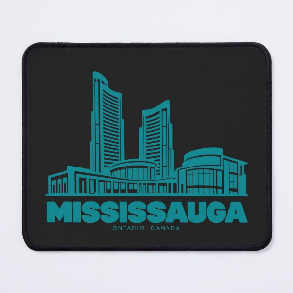 Item preview, Mississauga Ontario Canada Line Art Landmark Poster designed and sold by CMYKStudio.