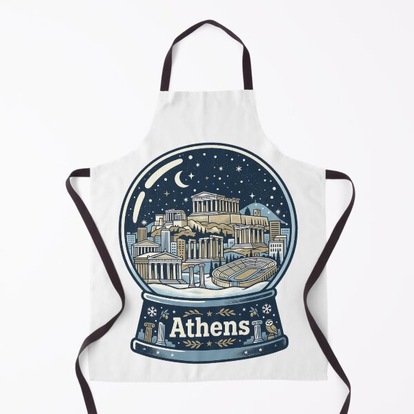 Artikelvorschau, Vintage Athen 1 Schneekugel-Reiseabzeichen entworfen und verkauft von k3rstman1.