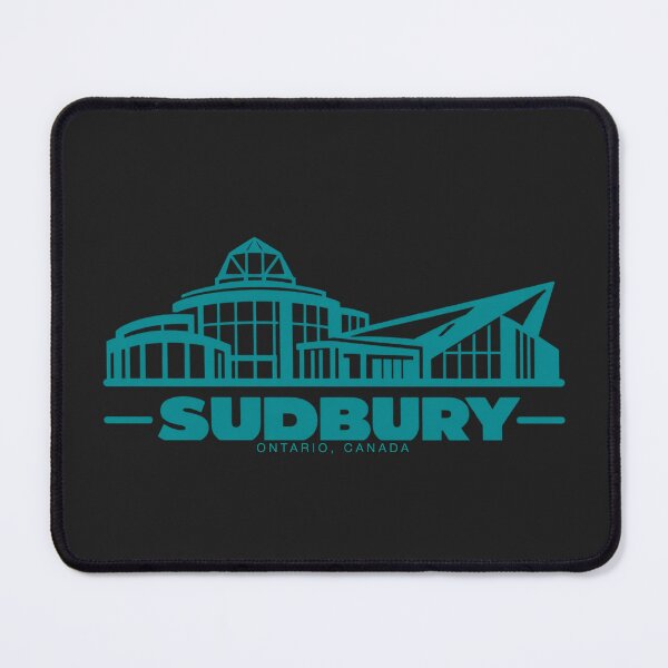 Item preview, Sudbury Ontario Canada Line Art Landmark Poster designed and sold by CMYKStudio.