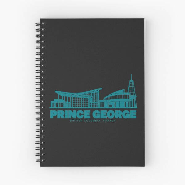 Item preview, Prince George British Columbia Canada Line Art Landmark Poster designed and sold by CMYKStudio.