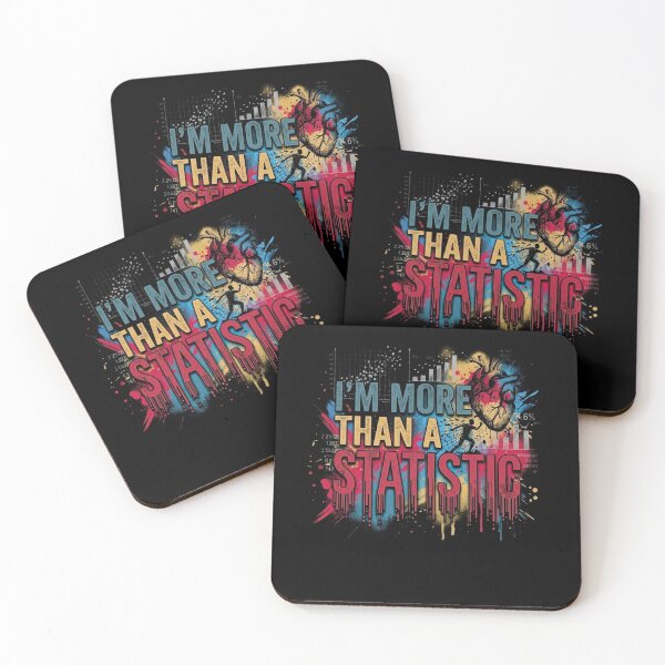 Item preview, I'm More Than A Statistic Motivational Survivor Design designed and sold by 519xdesign.