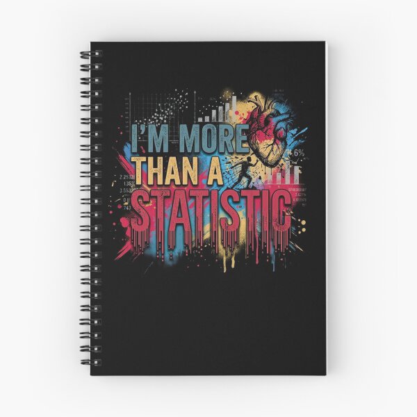 Item preview, I'm More Than A Statistic Motivational Survivor Design designed and sold by 519xdesign.