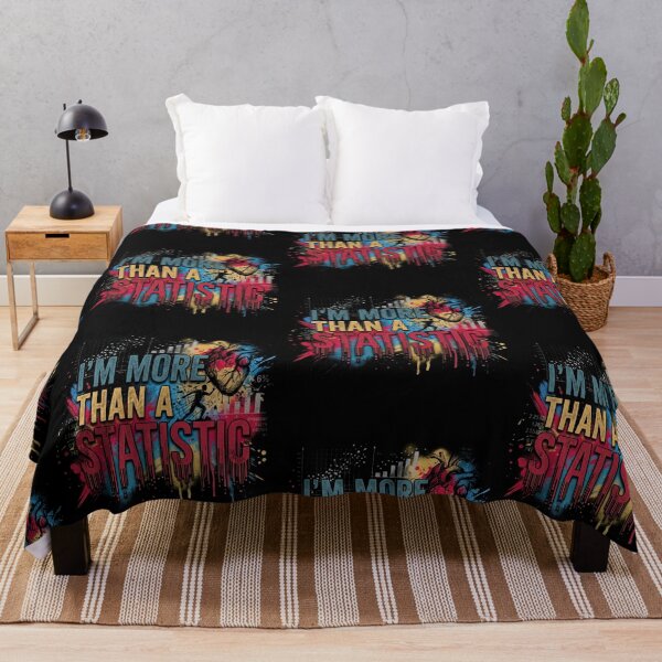 Item preview, I'm More Than A Statistic Motivational Survivor Design designed and sold by 519xdesign.